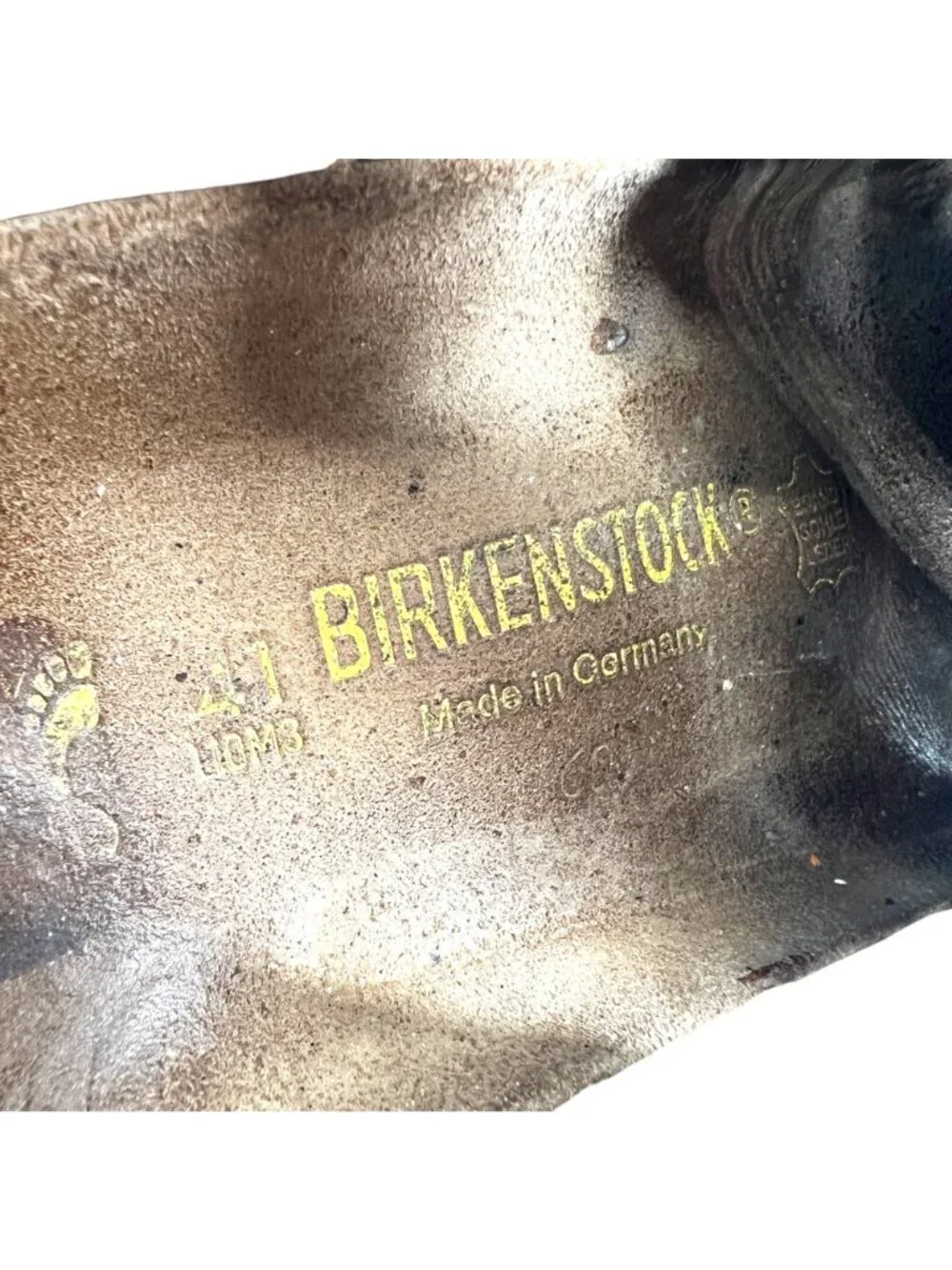 Birkenstock Madeira Black Leather Fisherman Comfort Sandal Size 41 Unisex M8 L10
